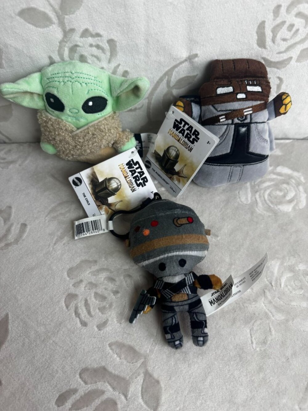 Star Wars Mandalorian little Plush The Child IG-11 Blind Bag Plush Bag Clip NWT